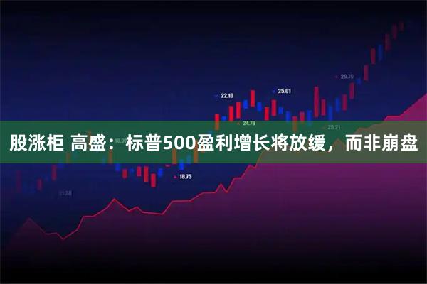 股涨柜 高盛：标普500盈利增长将放缓，而非崩盘